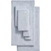 Lucky Brand Luxurious Boucle 6-piece Assorted Towels In Glacier Grey