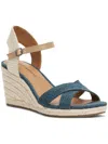 LUCKY BRAND MAEYLEE WOMENS ESPADRILLE WEDGE ANKLE STRAP