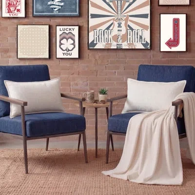 Lucky Brand Marlowe Decorative Pillows In Ivory
