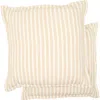 Lucky Brand Marlowe Set Of 2 Accent Pillows In Brown
