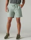 Lucky Brand Men's 7"pull Up Linen Short In Grey