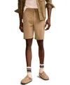 Lucky Brand Adventure Flat Front Stretch Shorts In Gold