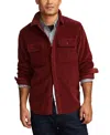 Lucky Brand Corduroy Button-up Top In Port
