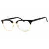 Lucky Brand Men's Black Rectangular Eyeglass Frames Vlbd133 In Multi