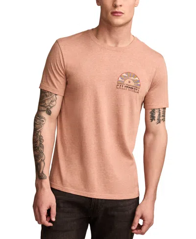 Lucky Brand Men's California Desert Music Short Sleeve Crewneck Graphic T-shirt
