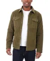 Lucky Brand Men's Corduroy Shirt Jacket In Olive