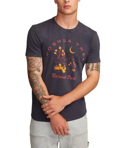 Lucky Brand Men's Crewneck Joshua Tree T-shirt In Brown