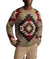 Lucky Brand Men's Crewneck Novelty Sweater In Multi