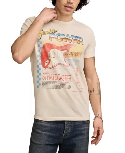 Lucky Brand Men's Fender Strat Power Graphic T-shirt In Neutral