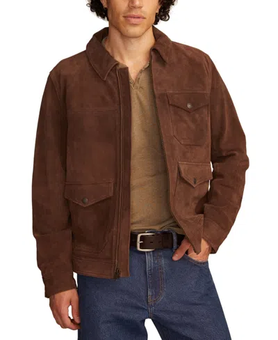 LUCKY BRAND MEN'S FULL-ZIP LONG SLEEVES RANCH JACKET