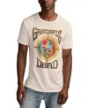 Lucky Brand Men's Grateful Dead Real Skull Crewneck T-shirt In Neutral