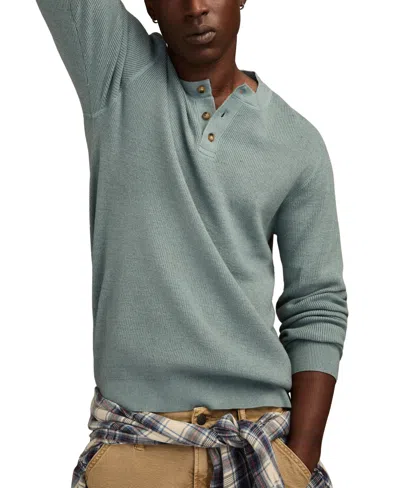 LUCKY BRAND MEN'S HENLEY PULLOVER SWEATER
