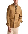 Lucky Brand Men's Military Shirt Jacket In Brown