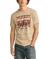 Lucky Brand Missing Cassette Tape Graphic T-shirt In Brown