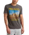 Lucky Brand Men's Pink Floyd Short Sleeve Crewneck Graphic T-shirt In Gray