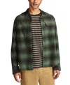 Lucky Brand Plaid Cloud Soft Flannel Button-up Shirt In Olive Multi