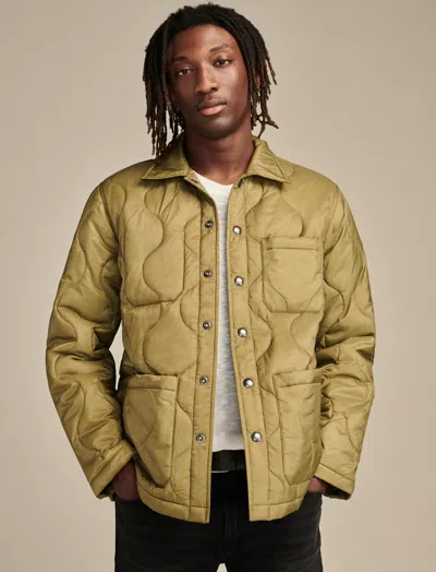 Lucky Brand Men's Quilted Liner Jacket In Green