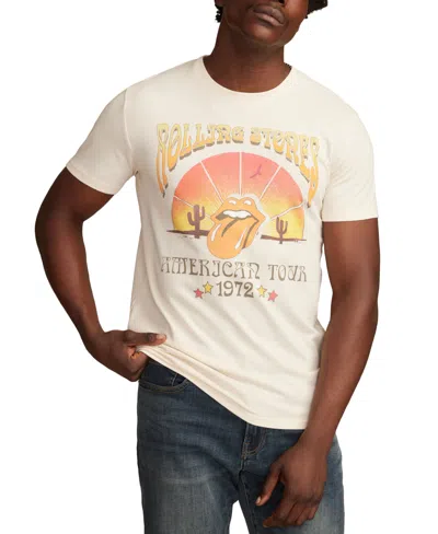 Lucky Brand Men's Rolling Stones Desert Short Sleeve Crewneck Graphic T-shirt In Multi