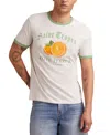 Lucky Brand Men's Saint Tropez Short Sleeve Crewneck Graphic T-shirt In Gray