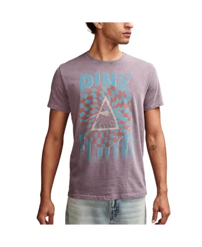 Lucky Brand Men's Short Sleeve Pink Floyd Prism T-shirt In Rabbit
