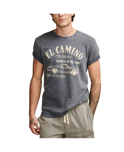 Lucky Brand Men's Short Sleeves El Camino T-shirt In Midnight Navy