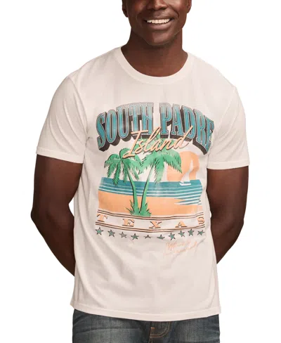 Lucky Brand Men's South Padre Island Classic-fit Graphic T-shirt In Neutral