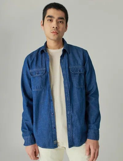 Lucky Brand Men's Utility Long Sleeve Shirt