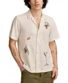 Lucky Brand Men's Vice Short Sleeve Button-front Graphic Camp Shirt In Multi