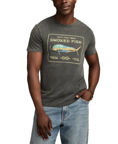 Lucky Brand Men's Why You Salty Graphic T-shirt In Green