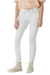 Lucky Brand Mid Rise Ava Skinny Jeans In White In White