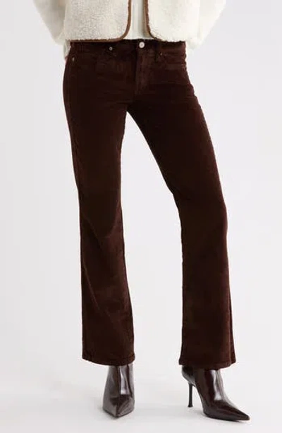 Lucky Brand Mid Rise Corduroy Bootcut Jeans In Brown