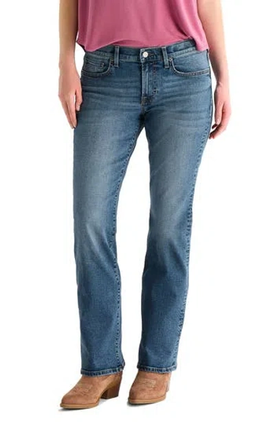 Lucky Brand Mid Rise Sweet Bootcut Jeans In Blue