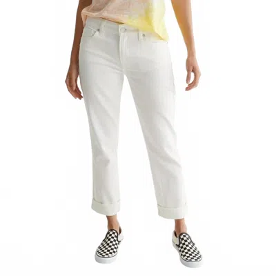 Lucky Brand Mid Rise Sweet Crop Jean In Clean White