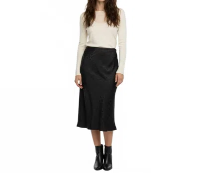 Lucky Brand Midi Skirt In Black