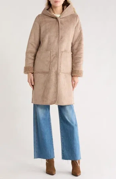 Lucky Brand Missy Hooded Jacket In Neutral