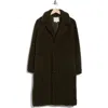 Lucky Brand Missy Teddy Coat In Green