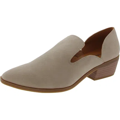 Lucky Brand Mizina Womens Padded Insole Faux Leather Shooties In Multi