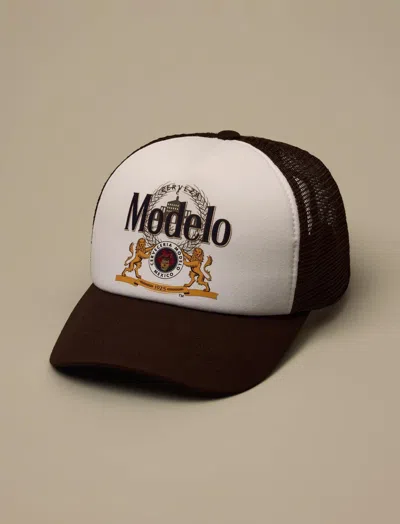 Lucky Brand Modelo Trucker Hat In Black