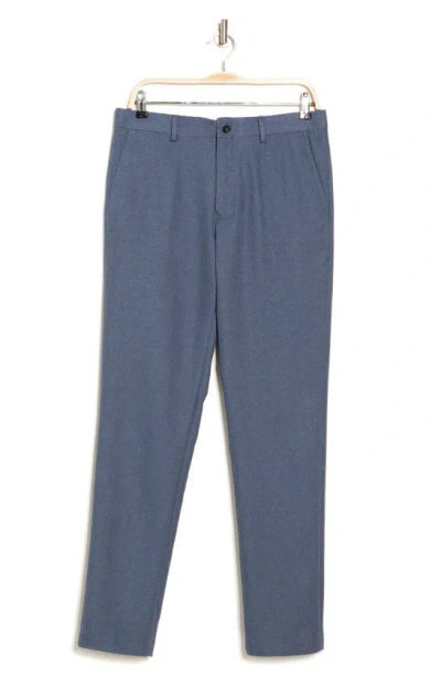 Lucky Brand Modern Fit Sharkskin Pants In Blue