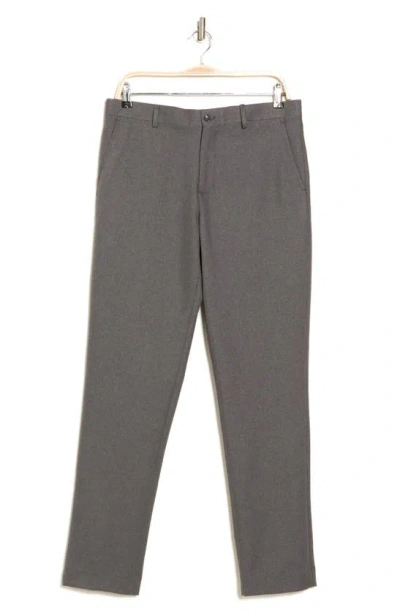 Lucky Brand Modern Fit Sharkskin Pants In Charcoal