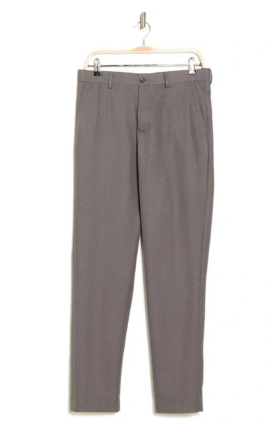 Lucky Brand Modern Fit Sharkskin Pants In Grey