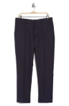 Lucky Brand Modern Fit Sharkskin Pants In Navy