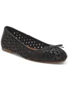 Lucky Brand Mogeni Womens Leather Ballet Flats In Black Leather