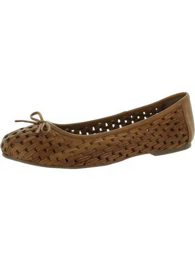 Lucky Brand Mogeni Womens Leather Ballet Flats In Multi