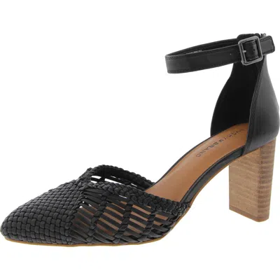 Lucky Brand Molwinn Pump In Black Burnishable Pu