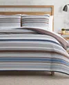 Lucky Brand Monterey Stripe 3-pc. Duvet Cover Set, King In Monterey