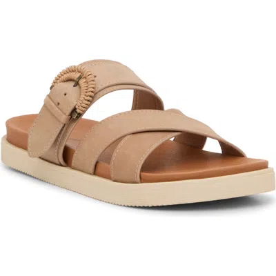 Lucky Brand Morissa Leather Slide Sandal In Multi