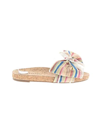 Pre-owned Lucky Brand Mule/clog In Gold