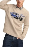 Lucky Brand Mustang Cotton Blend Sweater In Neutral