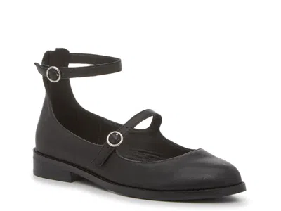 Lucky Brand Nalia Mary Jane Flat In Black